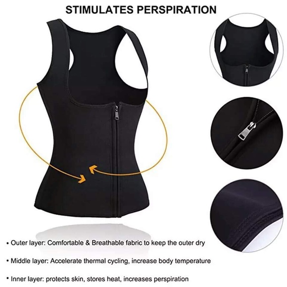 Weight Loss Waist vest Sweat Body Shaper - Picture 6 of 6
